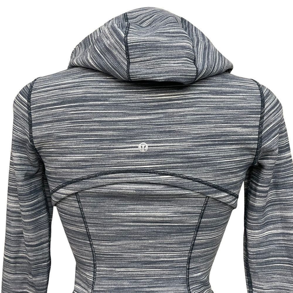 Lululemon Hooded Define Jacket
Mini Space Dye Heathered Nocturnal White sz 4 - Picture 6 of 9
